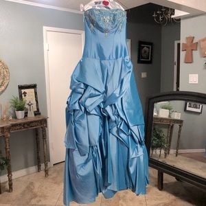 Prom dress baby blue